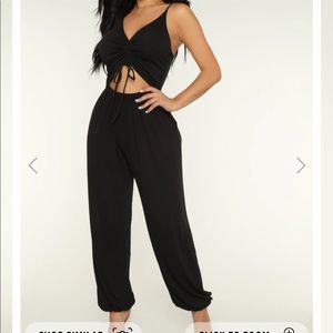 Black Jumpsuit (ONLY WORN ONCE)